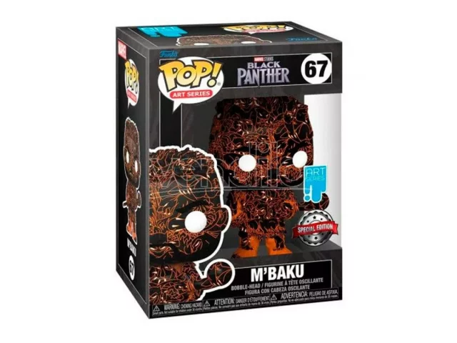 Figurka Marvel: Black Panther - M´baku (Funko POP! Art Series 67)