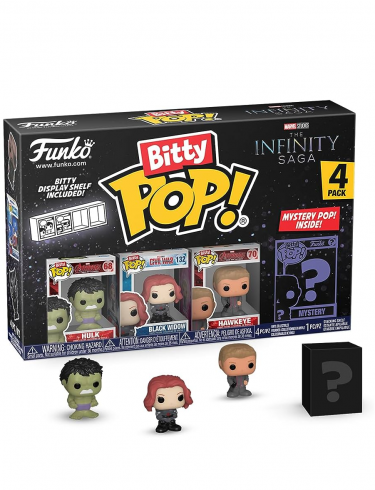 Figurka Marvel - Infinity Saga Hulk 4-pack (Funko Bitty POP)