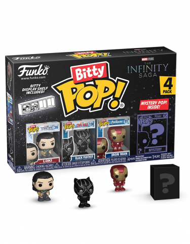 Figurka Marvel - Infinity Saga Loki 4-pack (Funko Bitty POP)