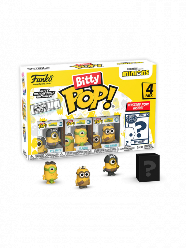 Figurka Minions - Series 1 4-pack (Funko Bitty POP)