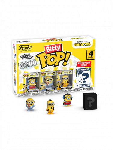 Figurka Minions - Series 3 4-pack (Funko Bitty POP)