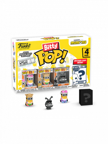 Figurka Minions - Series 4 4-pack (Funko Bitty POP)