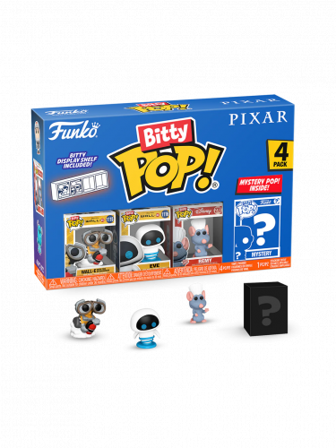 Figurka Pixar - Wall-E 4-pack (Funko Bitty POP)