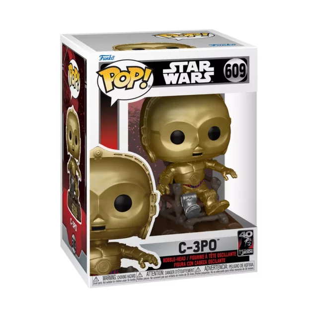 Figurka Star Wars - C-3PO in Chair (Funko POP! Star Wars 609)