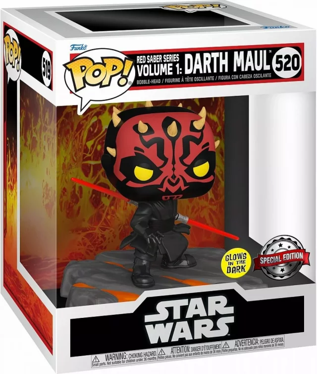 Figurka Star Wars - Darth Maul Red Saber Series Volume 1 (Funko POP! Star Wars 520)