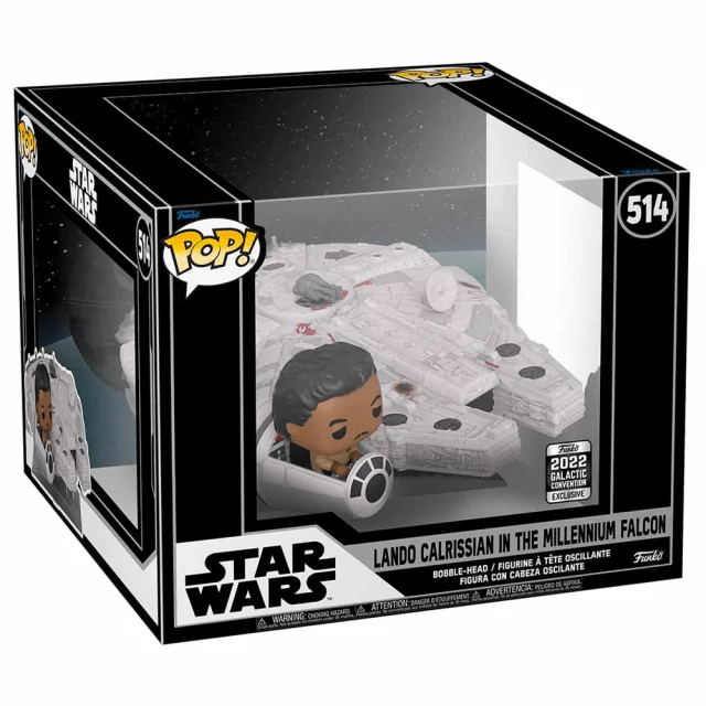 Figurka Star Wars - Lando Calrissian in the Millenium Falcon (Funko POP! Star Wars 514) (uszkodzona paczka)