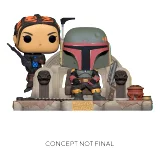 Figurka Star Wars: The Mandalorian - Boba Fett & Fennec Shand (Funko POP! Moment)