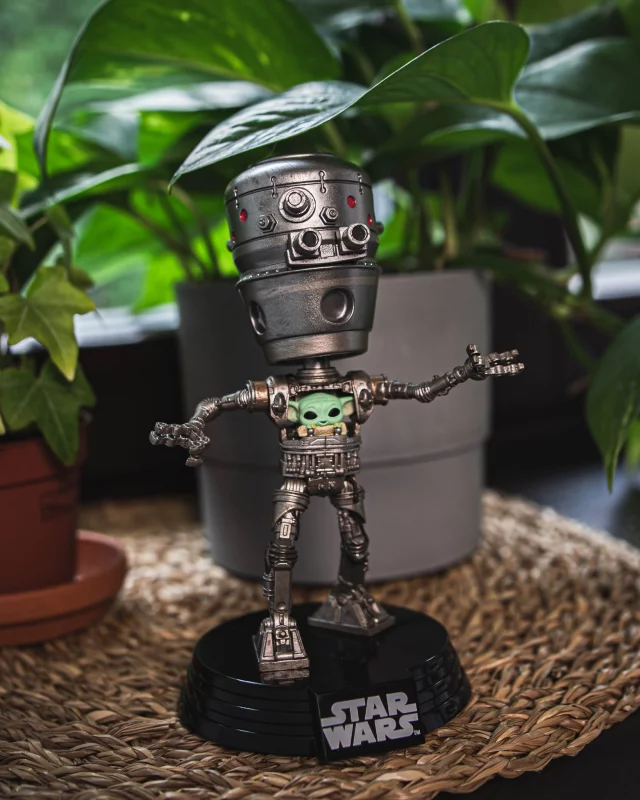 Figurka Star Wars: The Mandalorian - IG-12 with Grogu Deluxe (Funko POP! Star Wars 720)