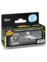 Figurka Star Wars - The Mandalorian in N1 Starfighter (Funko Bitty POP)