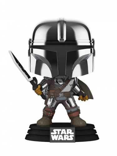 The Mandalorian Funko POP figurka - Mandalorian with Dark Saber Special Edition