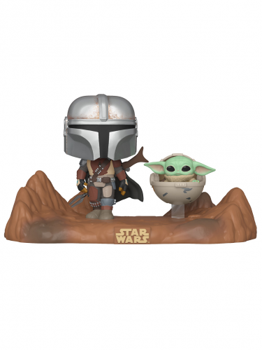 Mandalorian a Baby Yoda Funko POP moment