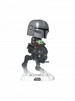 Figurka Star Wars: The Mandalorian & Grogu - The Mandalorian with Grogu in Imperial Remnant AT-RT (Funko POP! Rides 837)