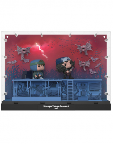 Figurka Stranger Things - Eddie, Dustin and Demobats (Phase Three) (Funko POP! Moment 05)