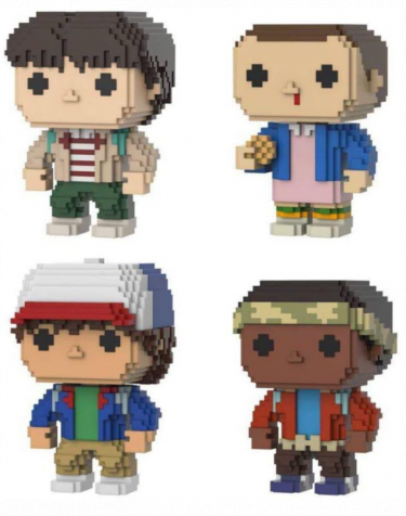 Figurka Stranger Things - Eleven with Eggos/Mike/Dustin/Lucas (Funko POP! 8-BIT)