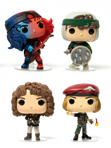 Figurka Stranger Things - Nancy/Robin/Eddie/Dustin (Funko POP! Television 4-Pack)