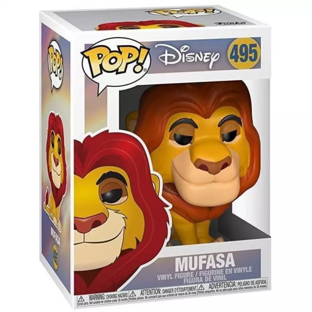Figurka The Lion King - Mufasa (Funko POP! Disney 495) - Bajki Disneya