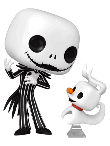 Figurka The Nightmare Before Christmas - Jack Skellington with Zero (Funko POP! Disney 1808)