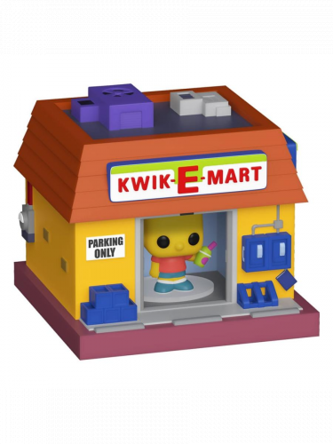 Figurka The Simpsons - Bart Simpson and Kwik-E-Mart (Funko Bitty POP! Town)