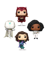 Figurka WandaVision - Scarlet Witch/Vision/Monica Rambeau/Agatha Harkness (Funko POP! 4-Pack)