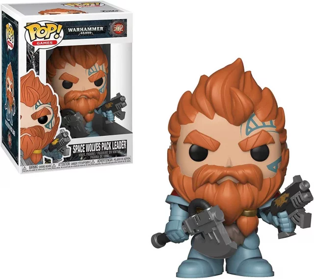 Figurka Warhammer 40k - Space Wolves Pack Leader (Funko POP! Games 502)