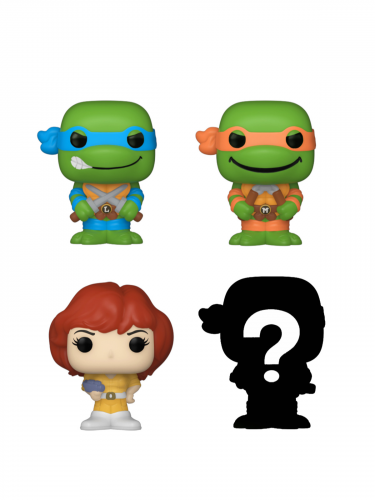 Figurka Żółwie Ninja - Leonardo 4-pack (Funko Bitty POP)