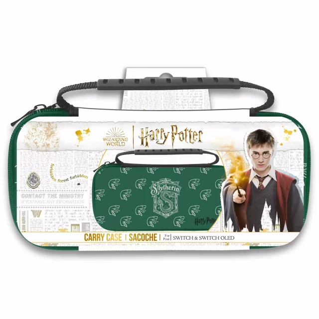 Přepravní pouzdro (útlé) pro Nintendo Switch - Harry Potter Slytherin (Switch & Lite & OLED Model)