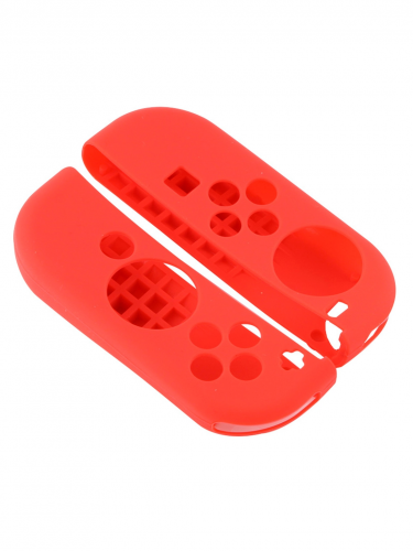 Silikonowe nakładki na kontrolery Joy-Con czerwone (SWITCH)