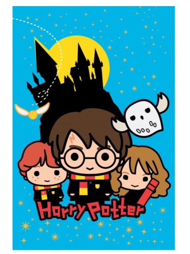 Koc Harry Potter - Chibi Harry & Hermiona & Ron