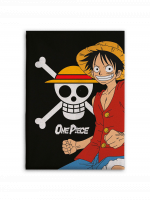 Koc One Piece - Skull and Monkey D Luffy