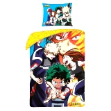 Povlečení My Hero Academia - Heroes + vak na záda