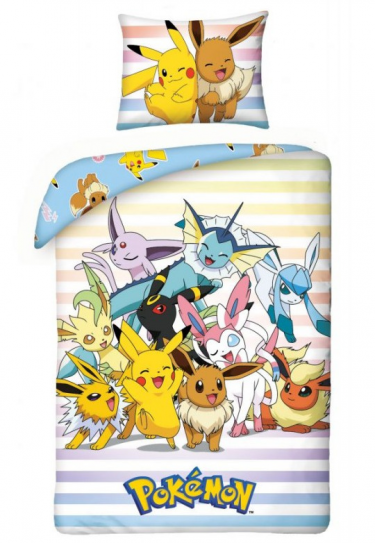 Pościel Pokémon - Pikachu a Eevee