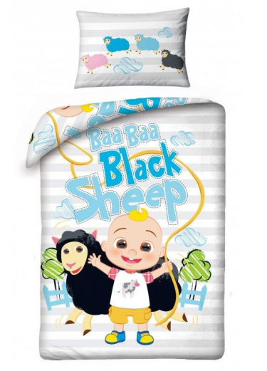 Pościel dziecięca Cocomelon - Baa baa Black Sheep