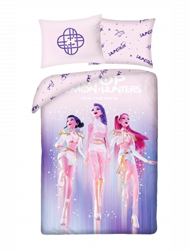 Pościel KPop Demon Hunters - Huntrix Bright