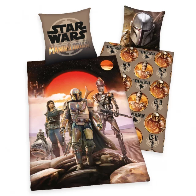 Pościel Star Wars: The Mandalorian - Mandalorian - Poduszka