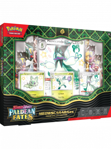 Gra karciana Pokémon TCG: Scarlet & Violet Paldean Fates - Premium Collection: Meowscarada ex