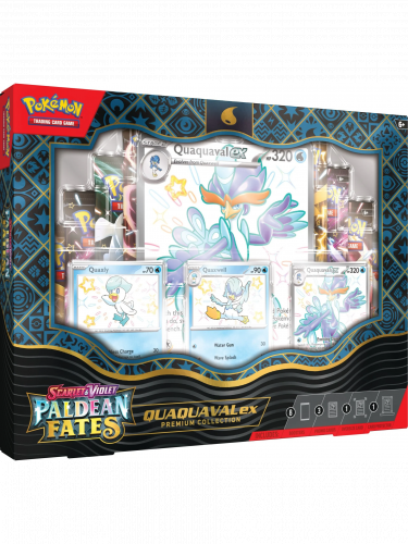 Gra karciana Pokémon TCG: Scarlet & Violet Paldean Fates - Premium Collection: Quaquaval ex