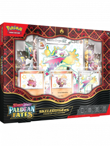 Gra karciana Pokémon TCG: Scarlet & Violet Paldean Fates - Premium Collection: Skeledirge ex