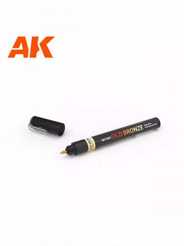 Marker AK - Old bronze metallic liquid marker (stary bronz)