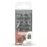 AK Basing Bits - Koty - AK-Interactive