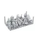AK Basing Bits - Village ruins - Warhammer Akcesoria