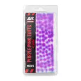 Kępki traw modelarskich AK - Purple-pink tufts (4,5 mm) - AK-Interactive