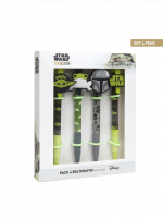 Długopis Star Wars: The Mandalorian - 4-pack Grogu