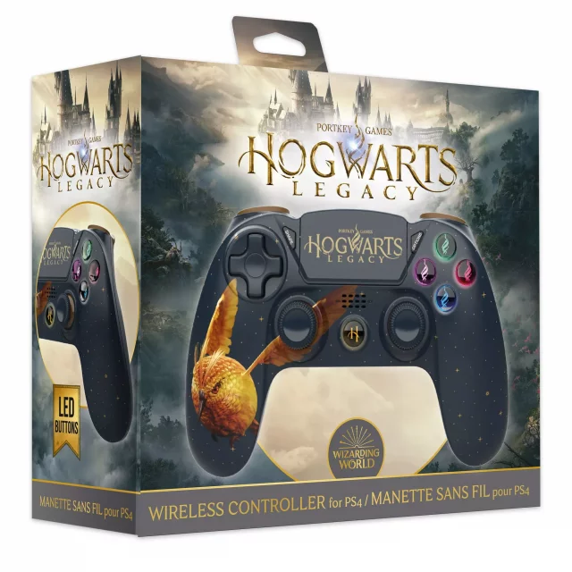 Ovladač pro PlayStation 4 - Hogwarts Legacy Golden Snidget