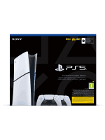 Konsola PlayStation 5 (Slim) 1 TB - Biała (Digital Edition) + 2x DualSense biały (uszkodzone opakowanie)