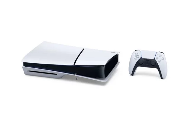 Konsola PlayStation 5 (Slim) 1 TB - Biała + 2x DualSense - Konsola do gier