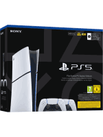 Konsola PlayStation 5 Slim 825 GB - Biała + 2x DualSense (Digital Edition) (uszkodzone opakowanie)