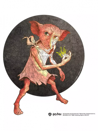 Puzzle Harry Potter - Dobby (drewniane)