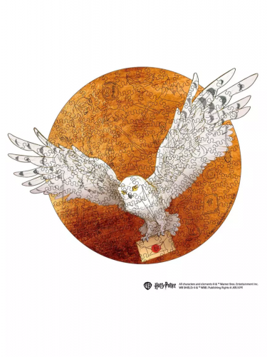 Puzzle Harry Potter - Hedwig (drewniane)
