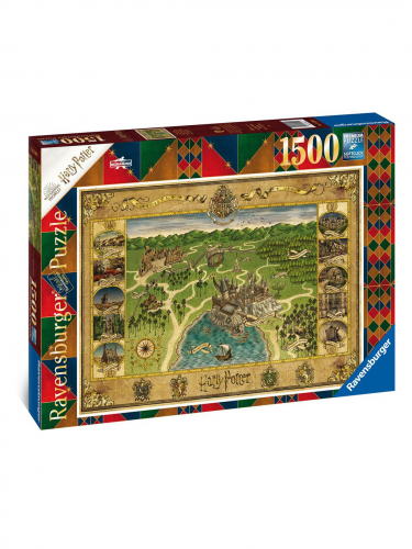 Harry Potter puzzle Map 1500 elementów