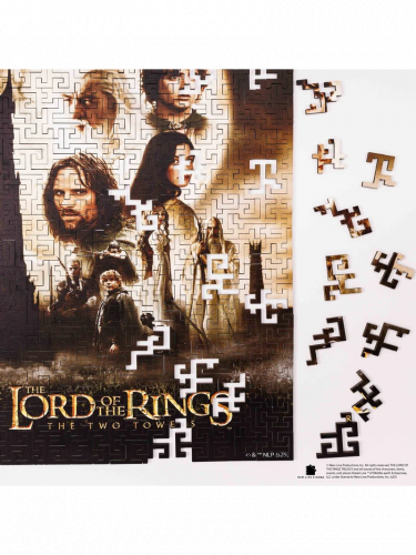 Puzzle Lord of the Rings - The Two Towers (drewniane)